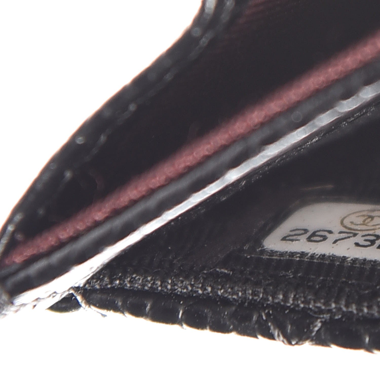 Chanel Caviar Quilted Flap Card Holder Black 8 of 9