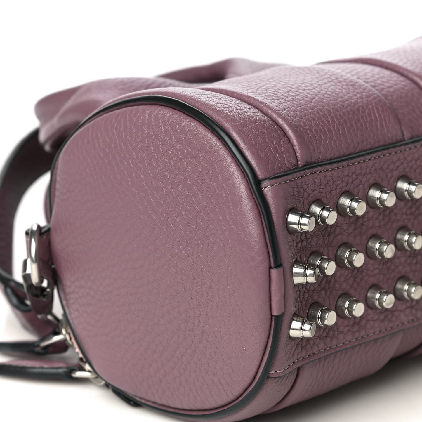 Pebbled Lambskin Mini Rockie Mauve Rhodium Hardware