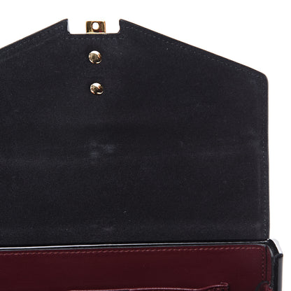 Gucci Mousse Top Patent Mini Sylvie 1969 Top Handle Bag Black 10 of 10