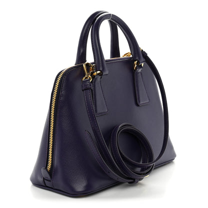 Prada Saffiano Lux Small Promenade Tote Bluette Viola 5 of 19