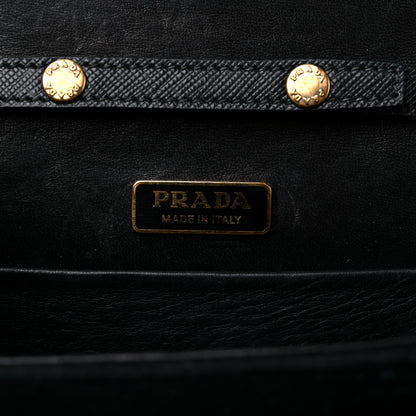 Prada Velvet Cahier Astrology Bag Black 6 of 15