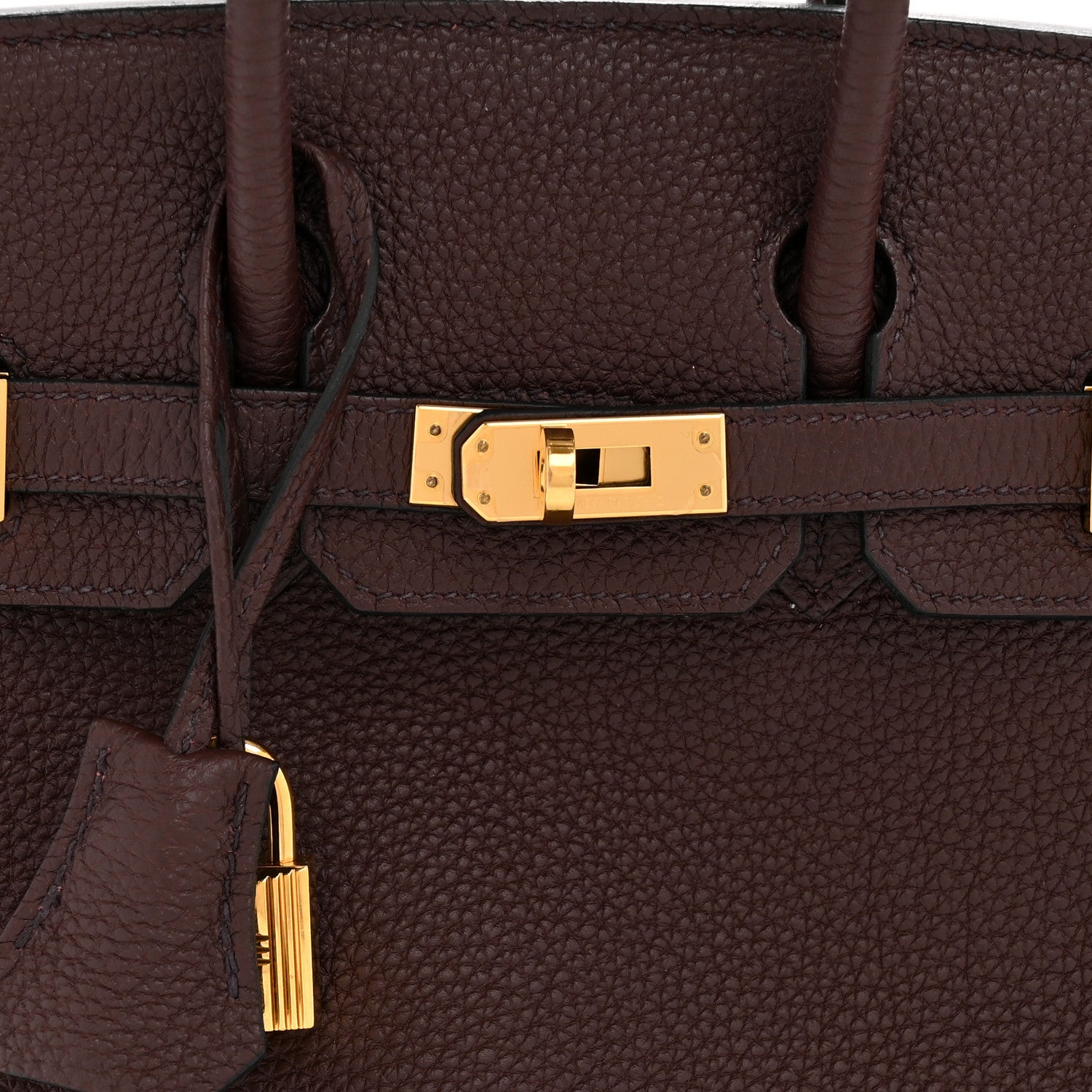 Hermes Togo Birkin 25 Rouge Sellier 8 of 11
