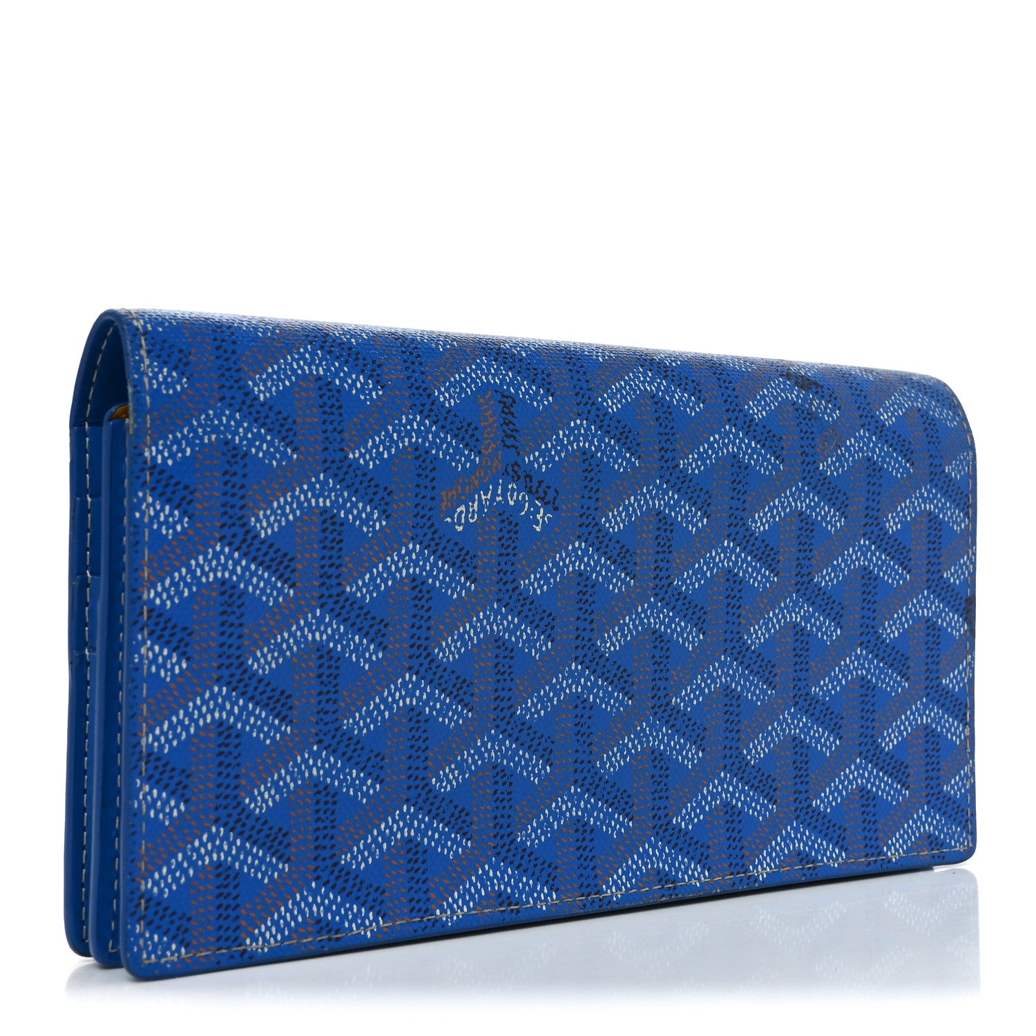Goyard Goyardine Richelieu Wallet Sky Blue 3 of 8