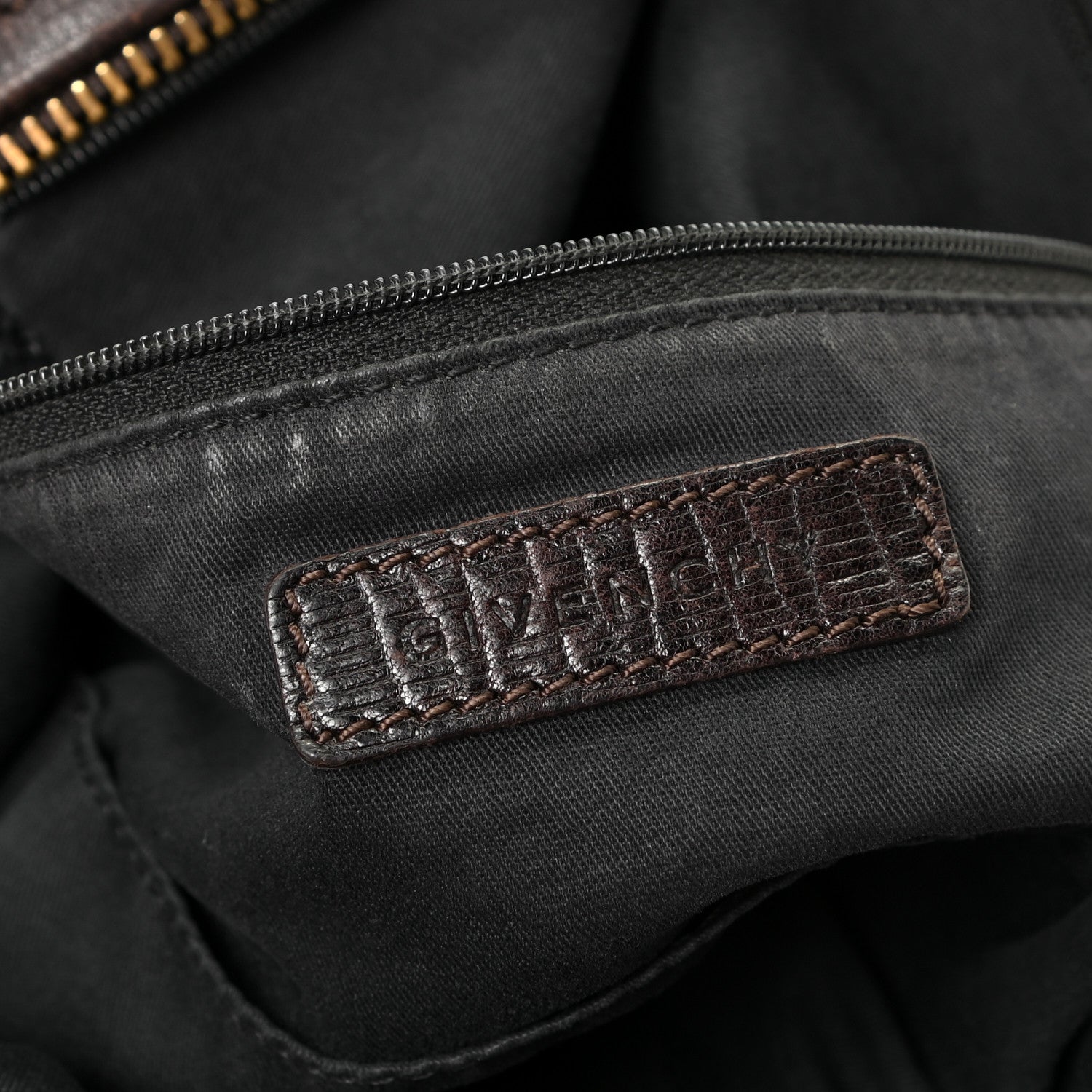 Givenchy Calfskin Lizard Embossed Large Pandora Brown 5 of 9