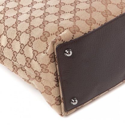Gucci Monogram Eclipse Tote Brown 6 of 15