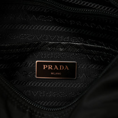 Prada Nylon New Vela Studded Messenger Black 6 of 13