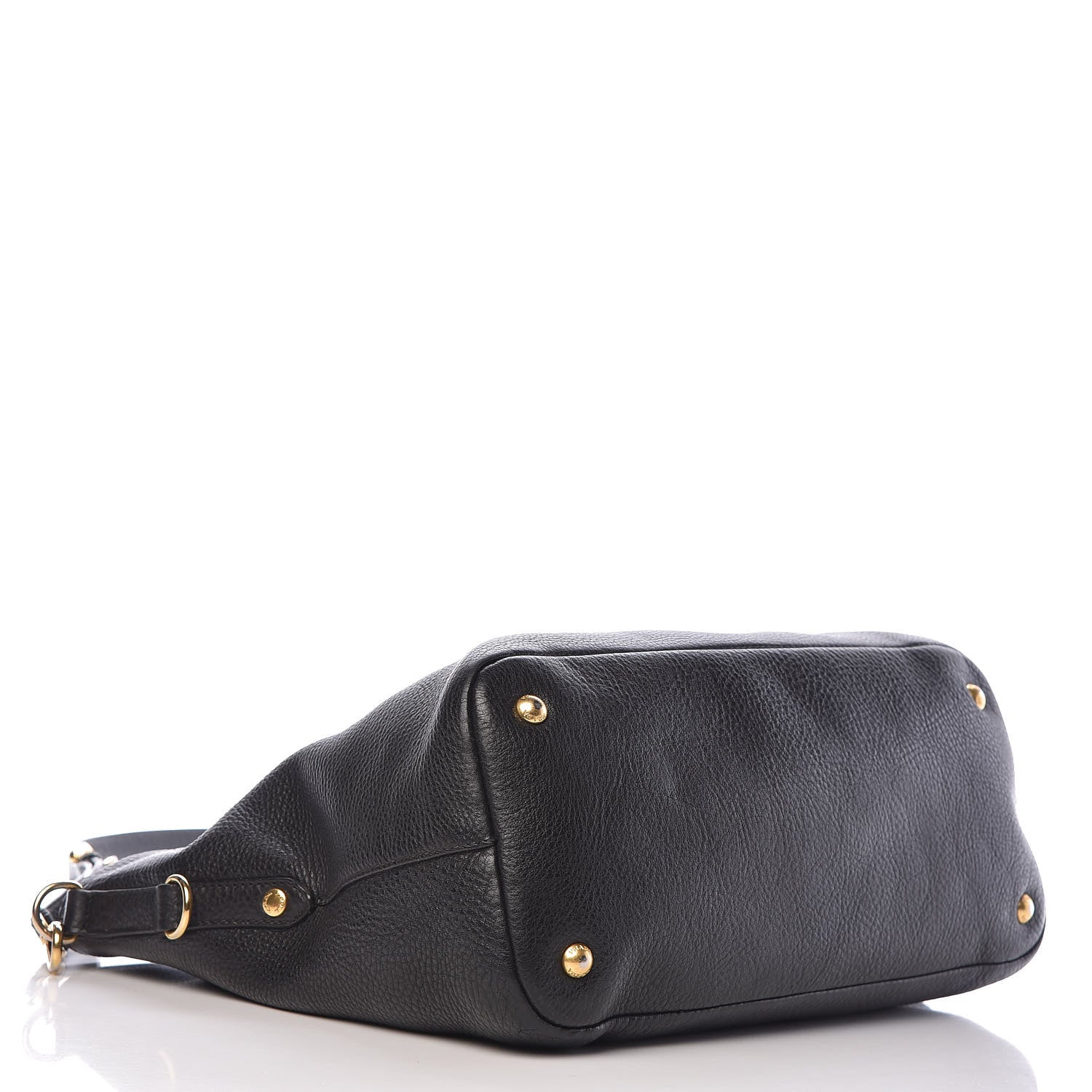 Prada Vitello Daino Tote Black 5 of 24