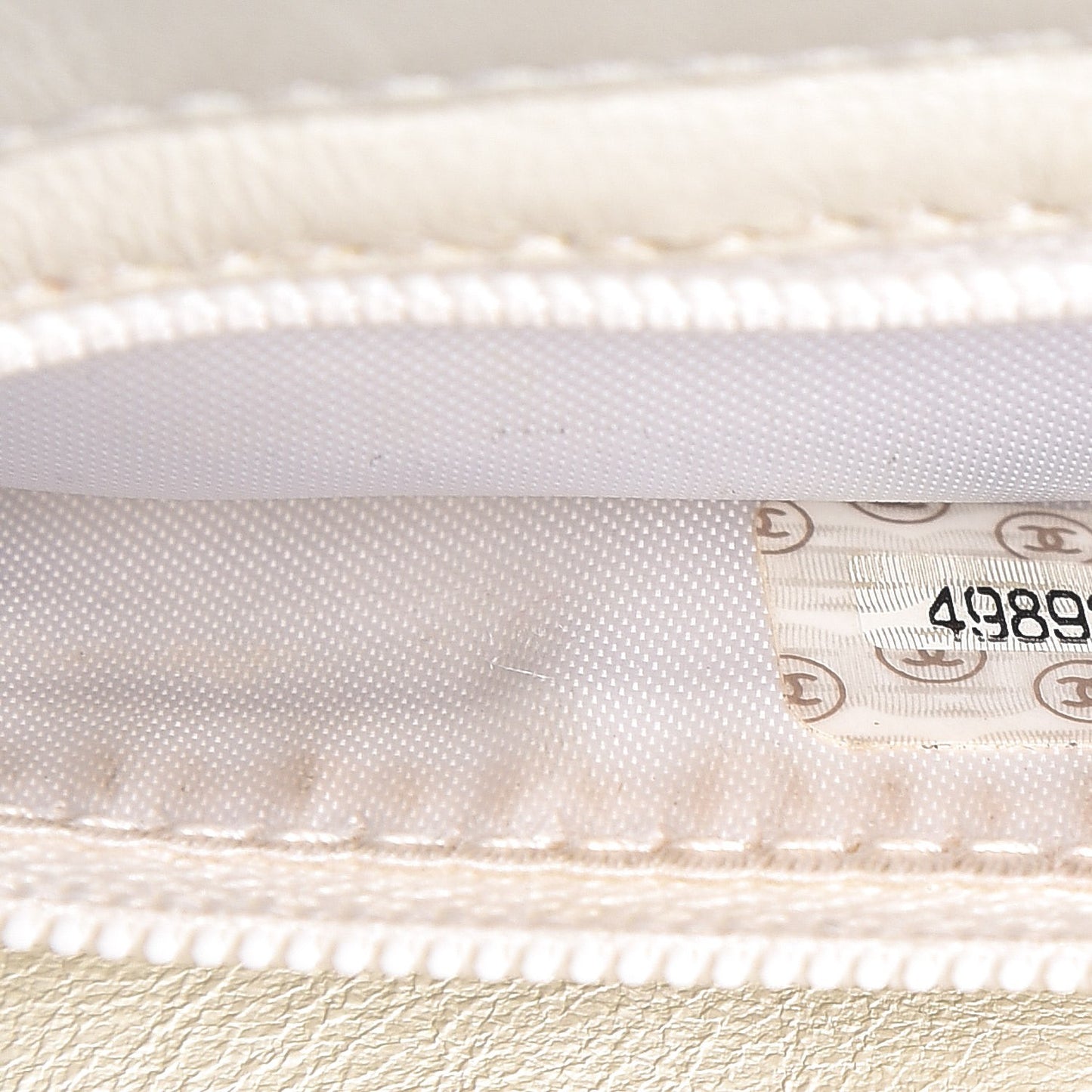 Lambskin Quilted Flap Waist Belt Bag White
