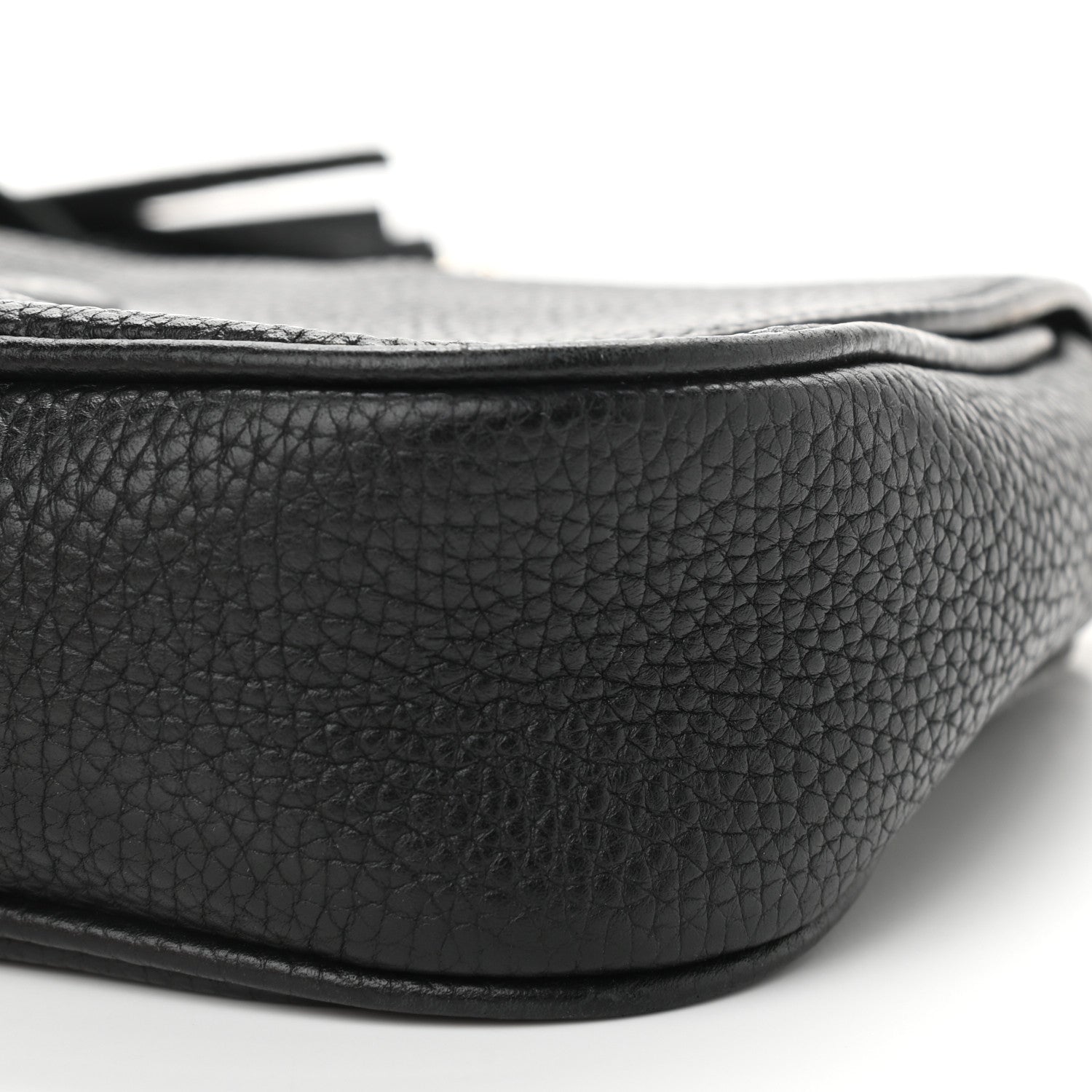 Gucci Pebbled Calfskin Medium Soho Flap Crossbody Black 10 of 10