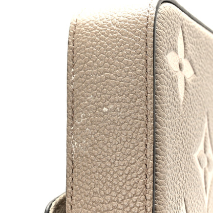 Louis Vuitton Empreinte Monogram Giant Felicie Pochette Tourterelle Creme 10 of 10