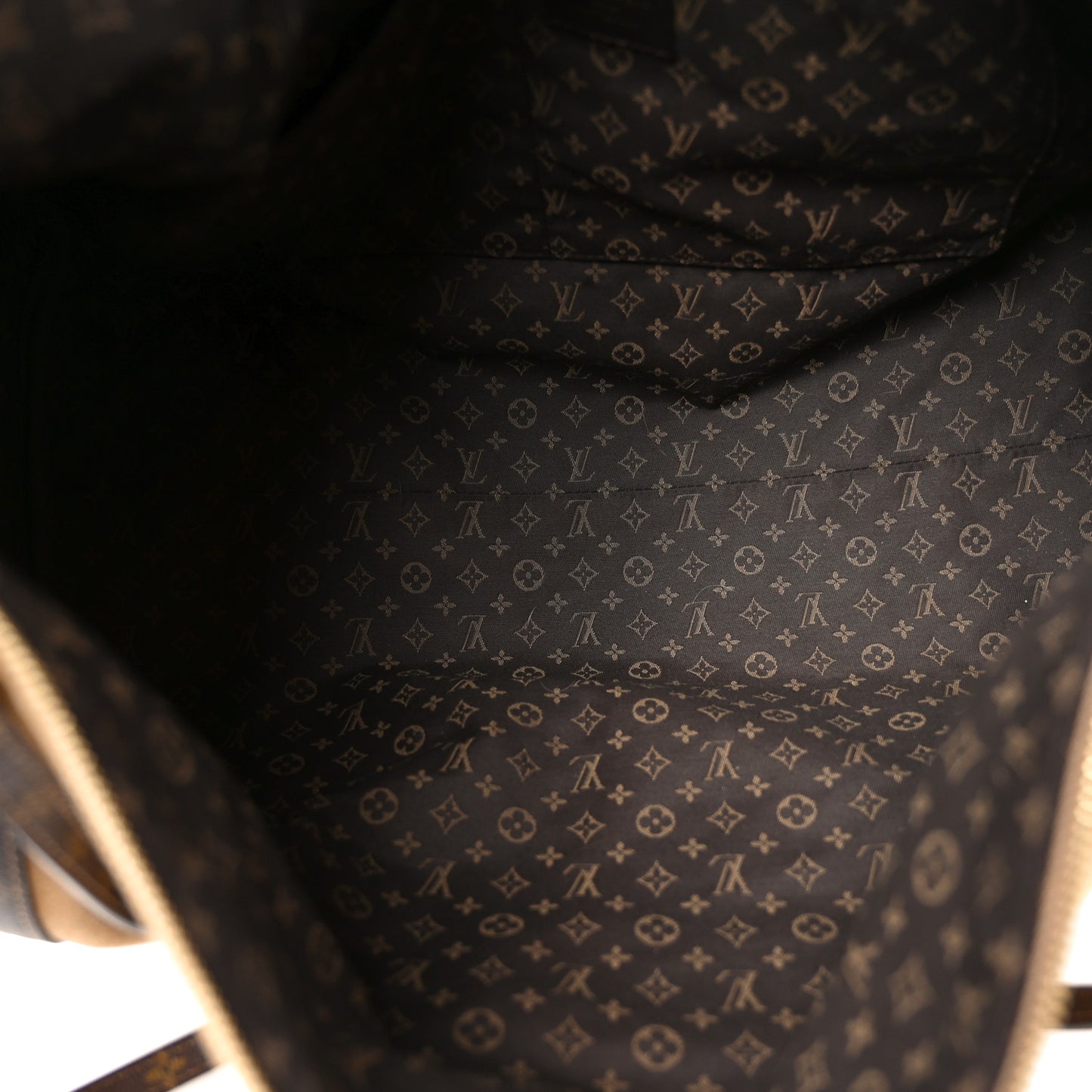 Suede Monogram Express MM Hazelnut