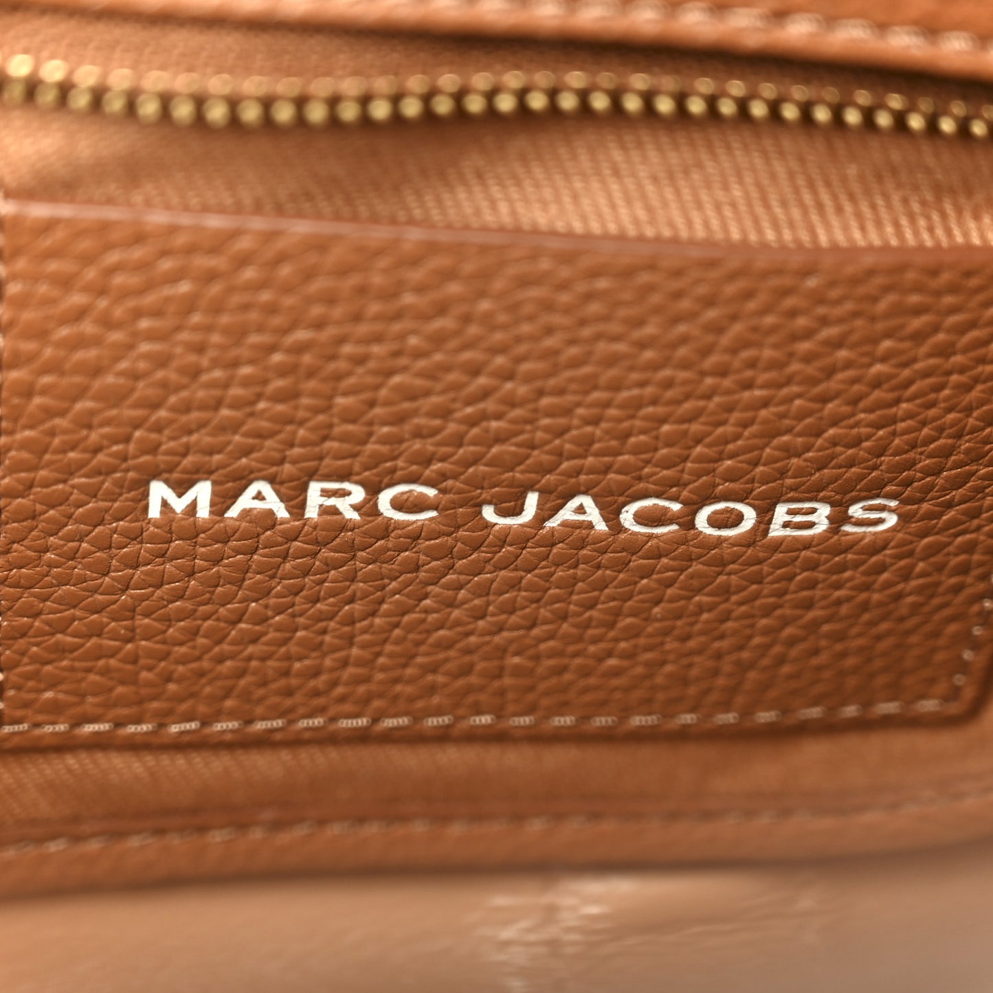 Grained Calfskin Small The Tote Bag Argan Oil