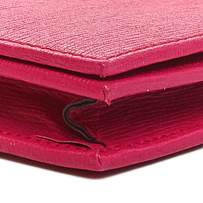 Gucci Textured Calfskin Medium Betty Chain Wallet Blossom 9 of 11