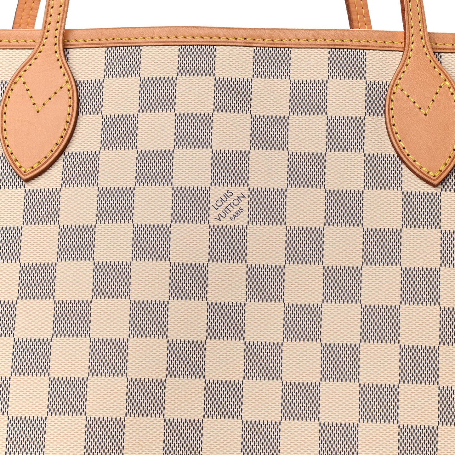 Damier Azur Neo Neverfull MM Rose Ballerine