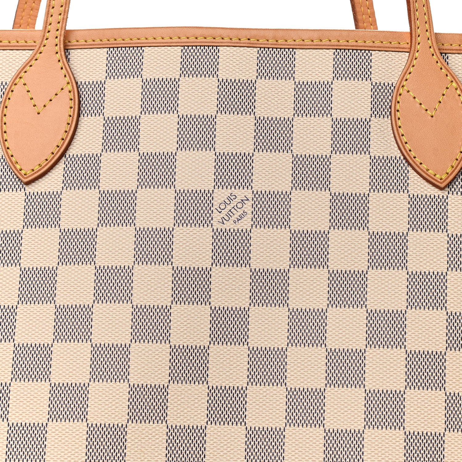 Louis Vuitton Damier Azur Neo Neverfull MM Rose Ballerine 9 of 11