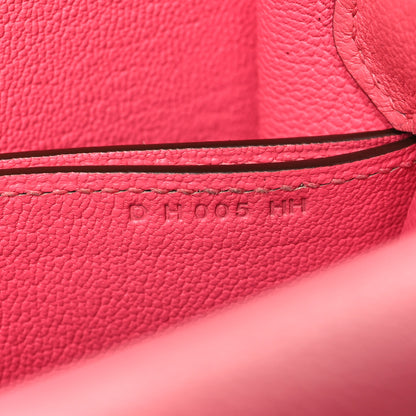 Hermes Evercolor Mini Sac Roulis Rose Azalee 7 of 9