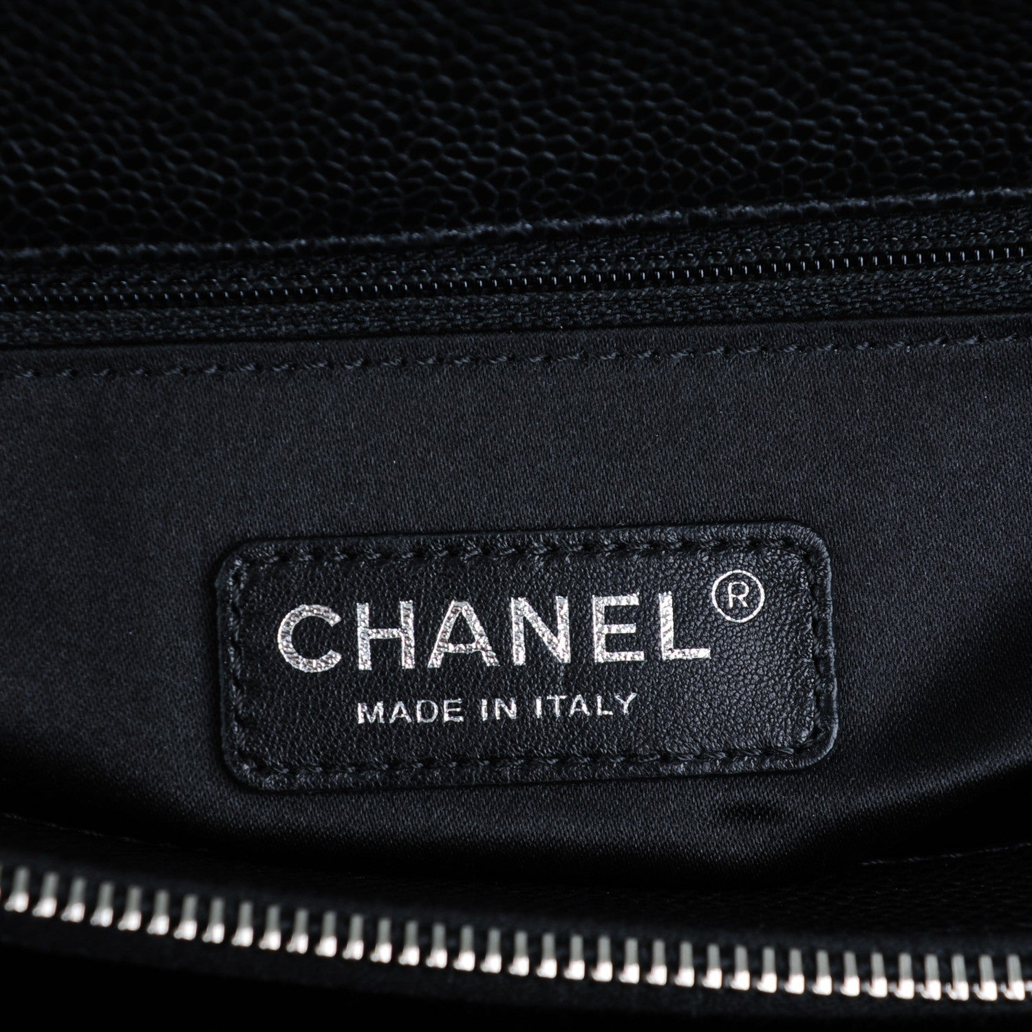 Chanel Caviar Quilted Grand Shopping Tote GST Black 6 of 7