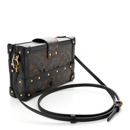 Louis Vuitton Monogram Blossom Petite Malle Black 3 of 16