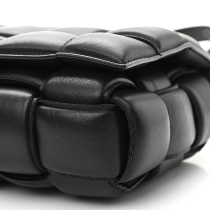 Bottega Veneta Nappa Maxi Intreccio Padded Cassette Crossbody Bag Black 9 of 11