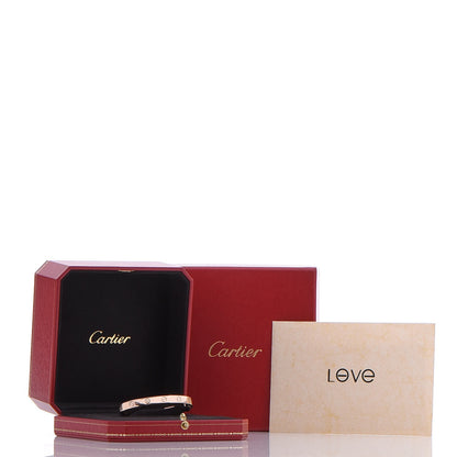 Cartier 18K Pink Gold LOVE Cuff Bracelet 16 6 of 6