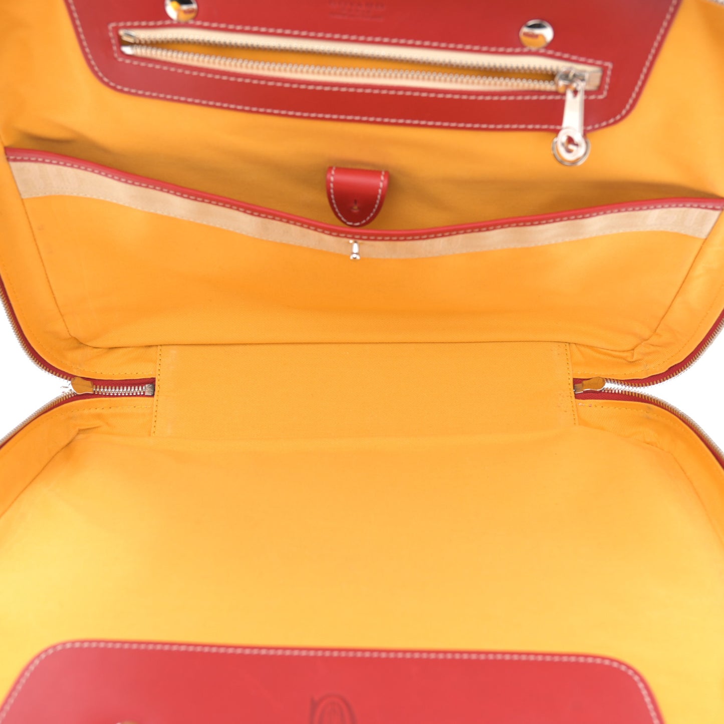 Goyardine Ambassade PM Briefcase Red