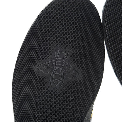 Gucci X DAPPER DAN Calfskin Laminated Ayers GG Micro Monogram Mens G74 Sneakers 9.5 Black 6 of 10