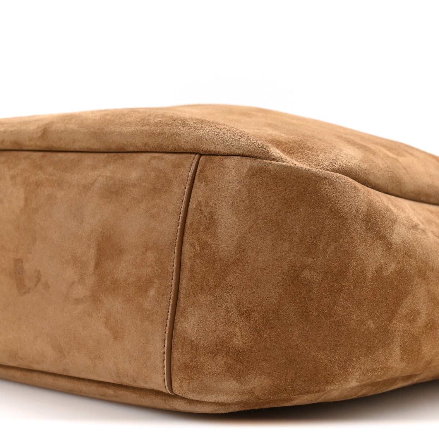 Saint Laurent Suede Large Le 5 A 7 Soft Hobo New Barley 1873607