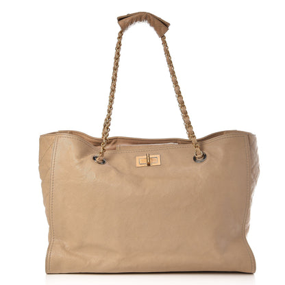 Chanel Caviar Large Edy Reissue Tote Beige 1 of 12