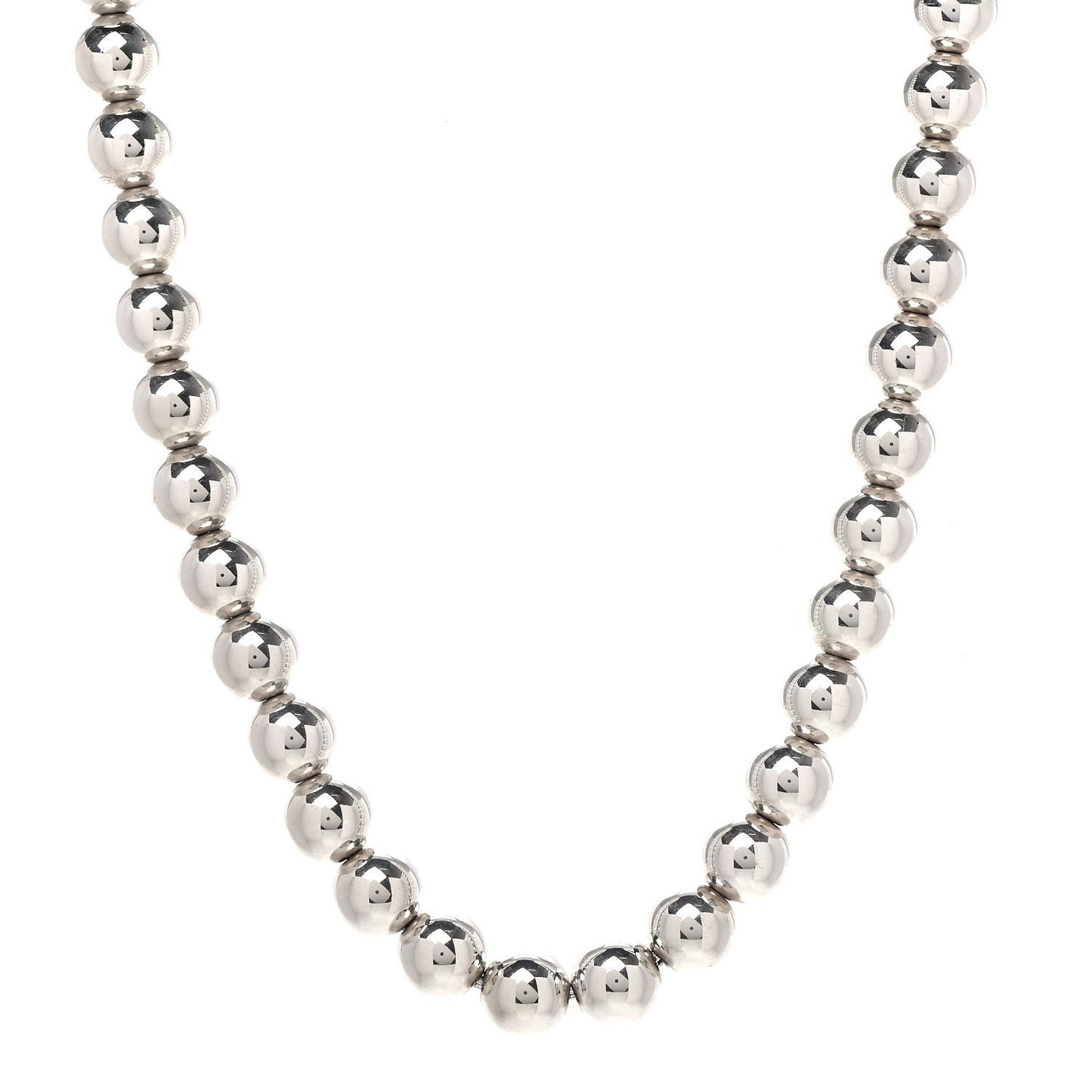 Sterling Silver 10mm HardWear Ball Necklace