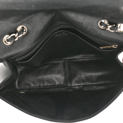 Chanel Caviar Quilted Jumbo Single Flap Black 5 of 13