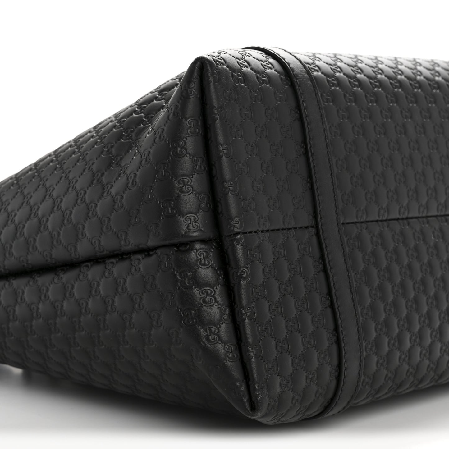 Microguccissima Medium Joy Tote  Black