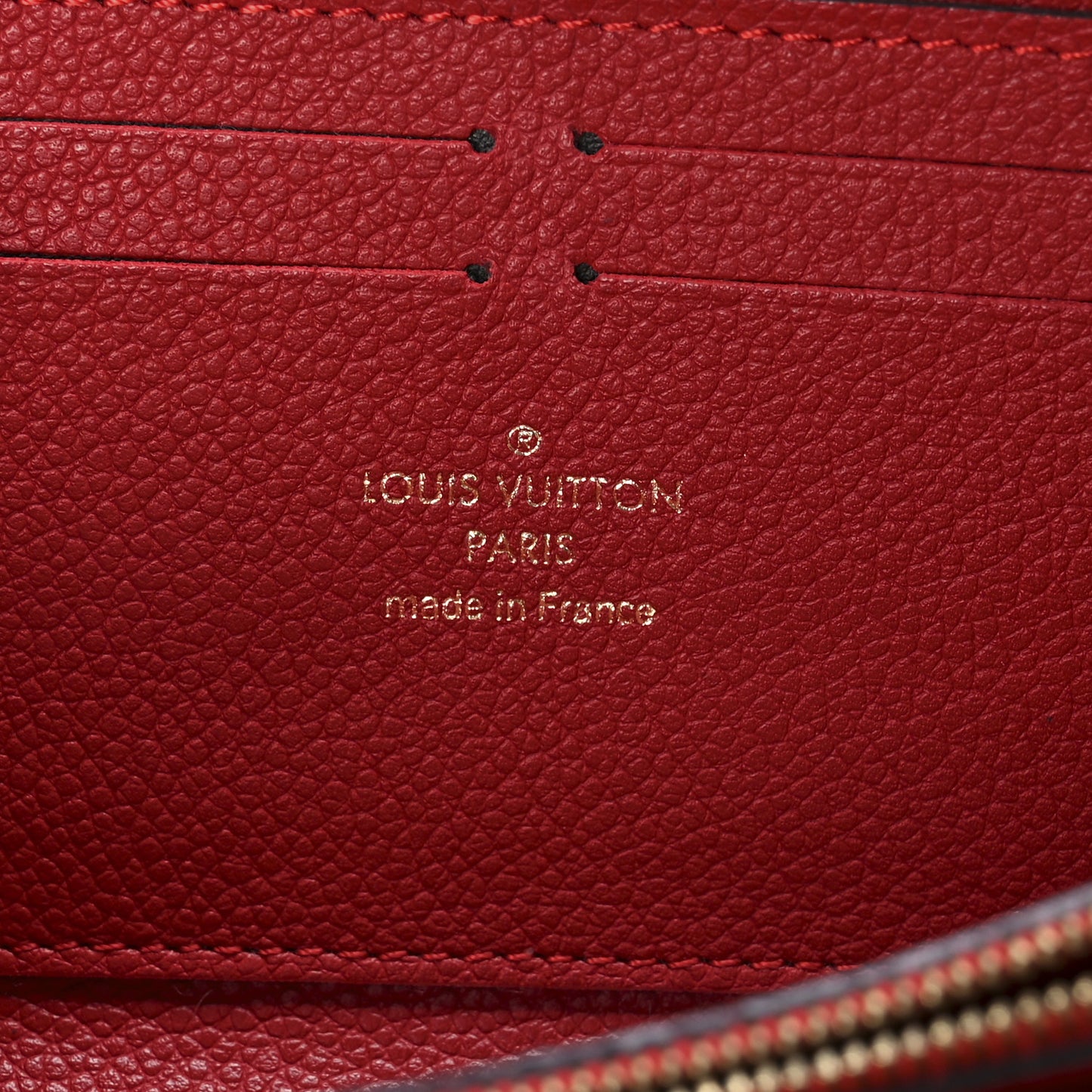 Empreinte Clemence Wallet Cherry