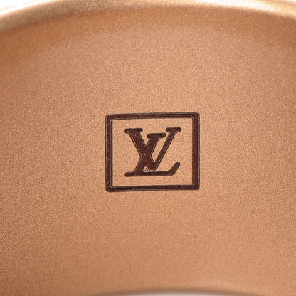 Louis Vuitton Leomonogram Wide Bracelet Gold 4 of 5