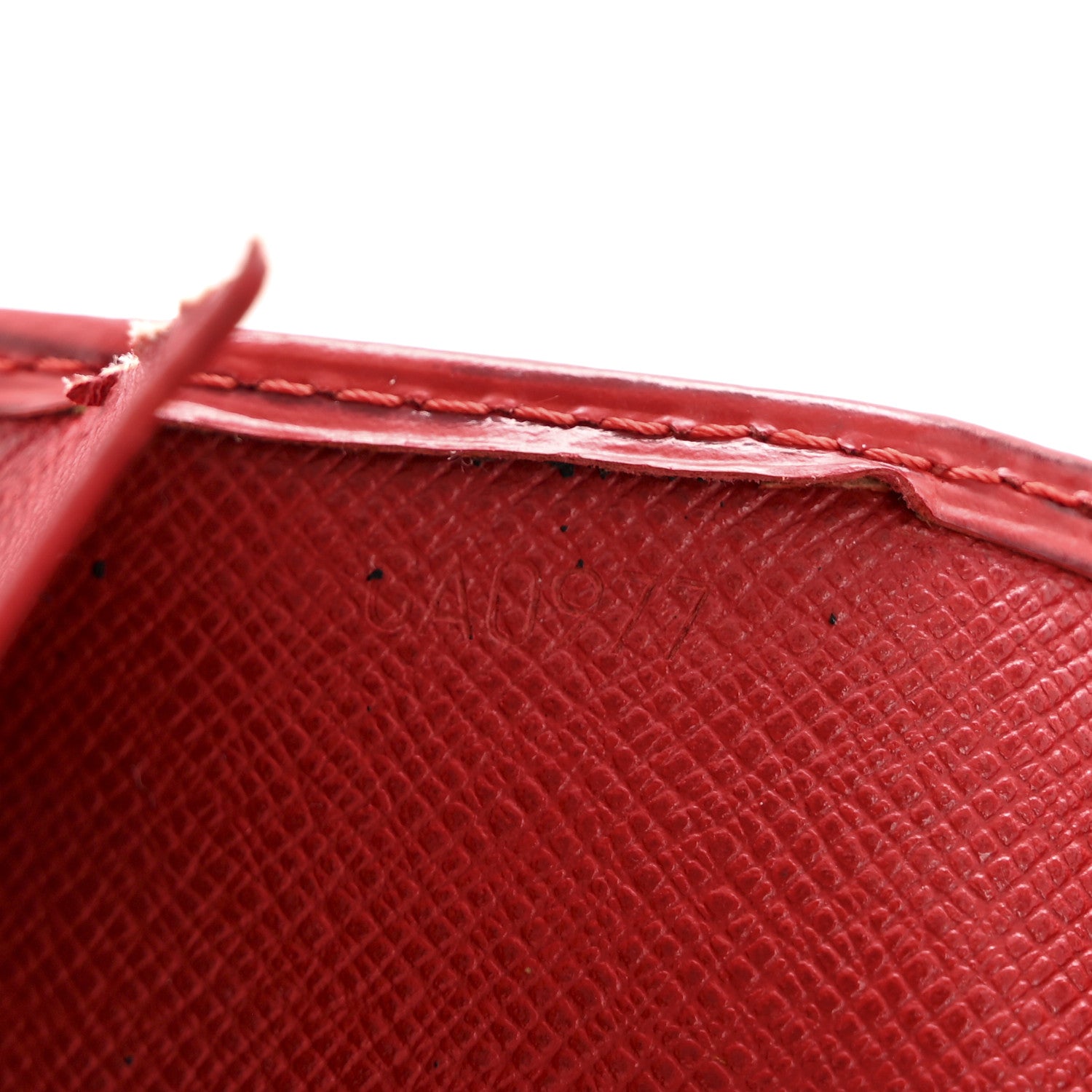 Louis Vuitton Epi Pocket Organizer Red 7 of 9