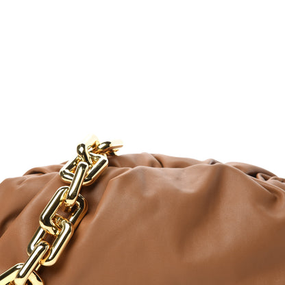 Bottega Veneta Calfskin The Pouch Chain Cammello 11 of 11