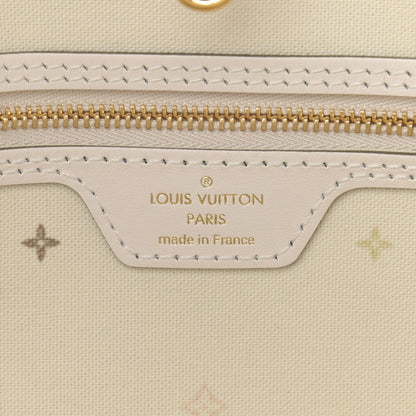 Louis Vuitton Monogram Giant Spring In The City Neverfull MM Sunset Kaki 6 of 9