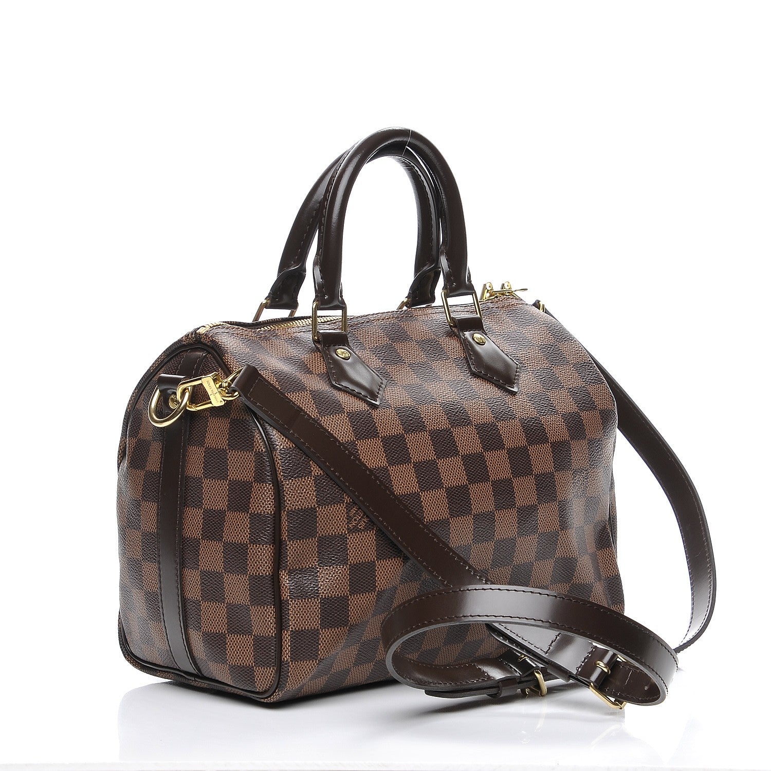 Louis Vuitton Damier Ebene Speedy Bandouliere 25 4 of 10