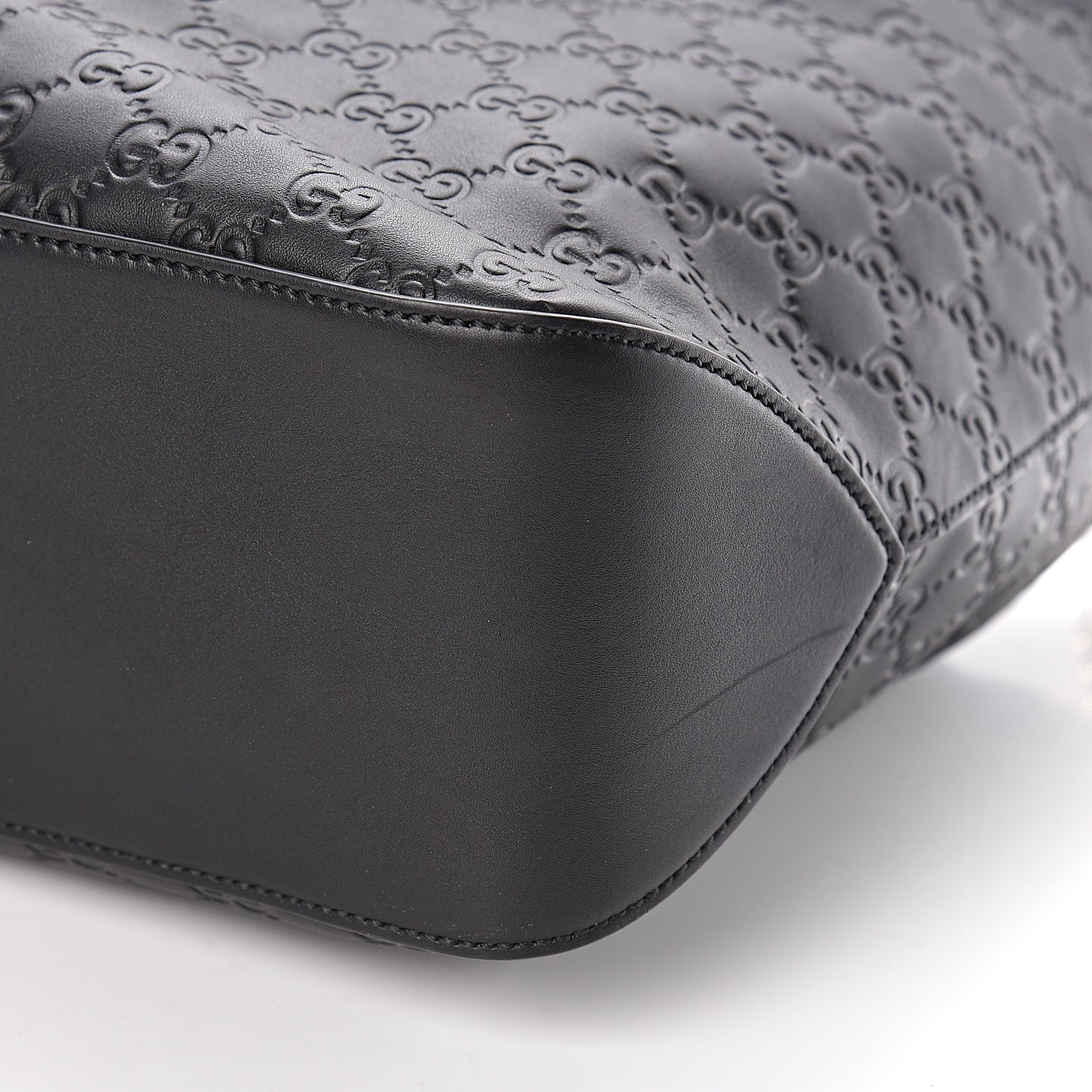 Guccissima Signature Large Linea A Hobo Black