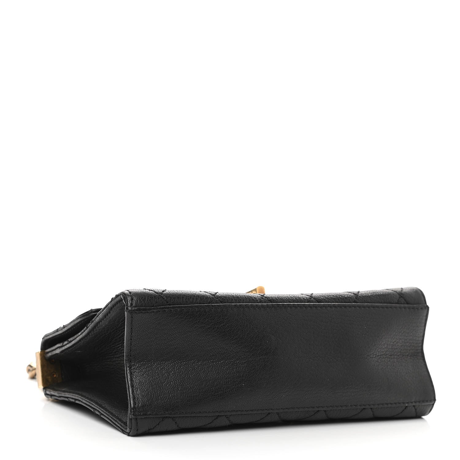 Chanel Goatskin Quilted Rita Flap Black 4 of 13