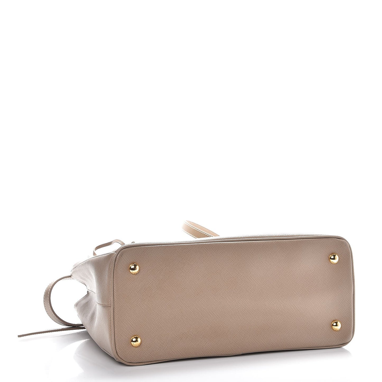 Saffiano Lux Medium Tote Visone