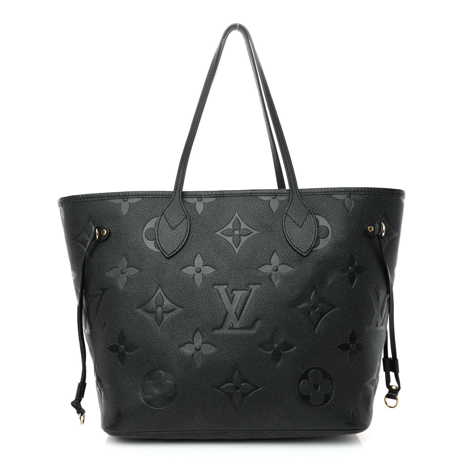 Louis Vuitton Empreinte Monogram Giant Neverfull MM Black 1 of 10