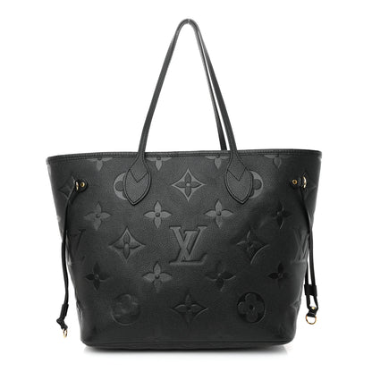 Louis Vuitton Empreinte Monogram Giant Neverfull MM Black 1 of 10