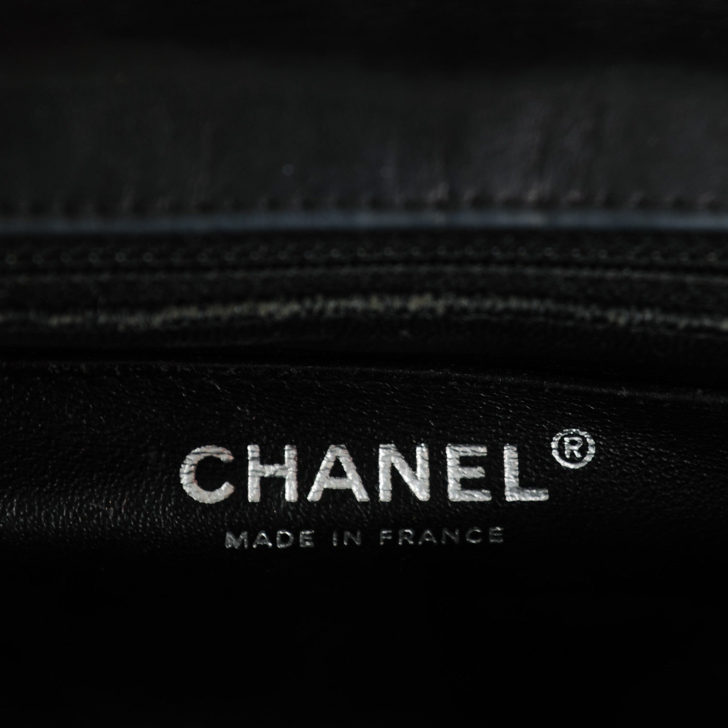 Chanel Lambskin Quilted Mini Square Flap Black 7 of 9