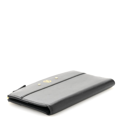 Louis Vuitton Calfskin City Steamer Wallet Black 4 of 9