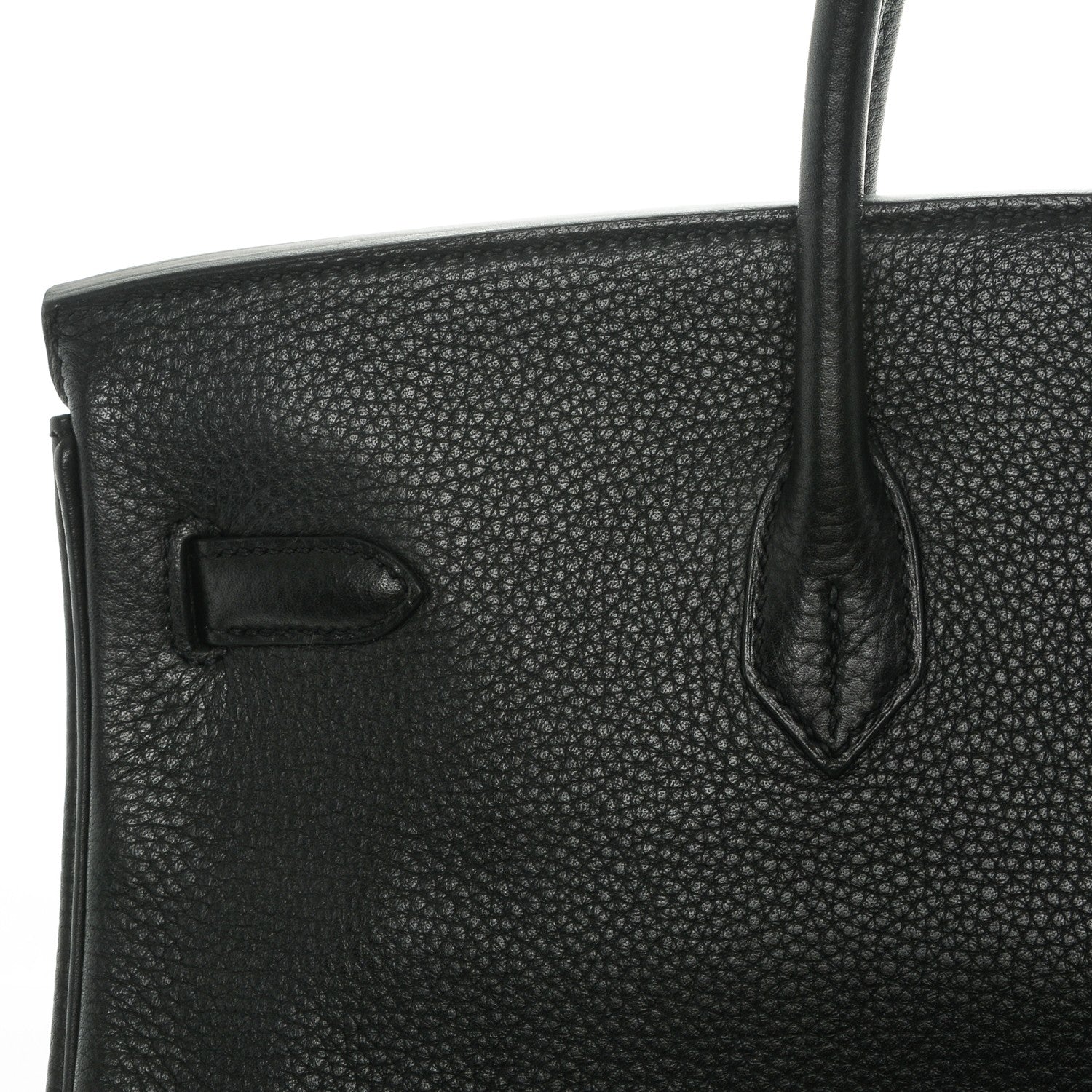 Hermes Taurillon Clemence Birkin 40 Black 11 of 24