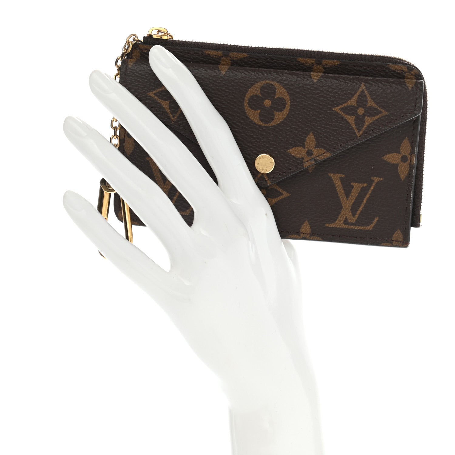 Louis Vuitton Monogram Recto Verso Card Holder Black 2 of 7