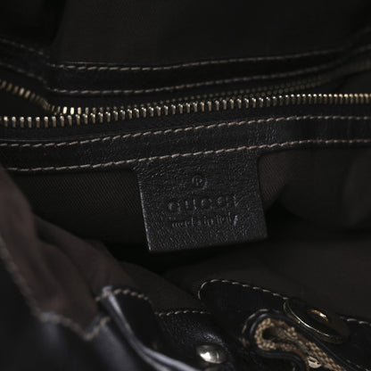 Gucci Monogram Studded Pelham Tote Dark Brown 6 of 10