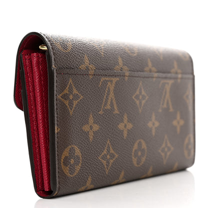 Louis Vuitton Monogram Sarah Wallet NM Fuchsia 3 of 7