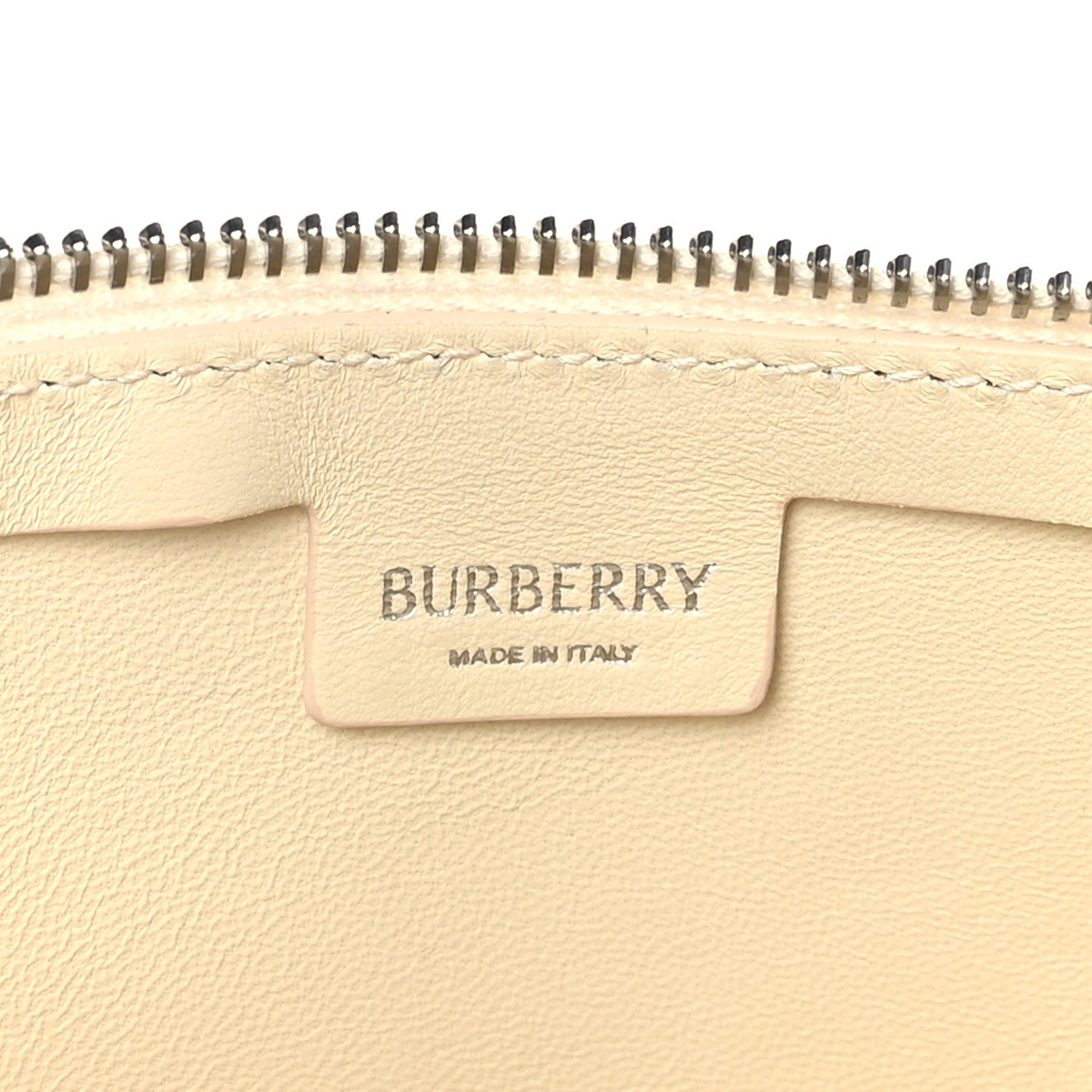Burberry Calfskin Mini Shield Sling Bag Pearl 6 of 8