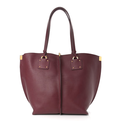 Chloe Smooth Calfskin Medium Vick Tote Burnt Brown 3 of 10